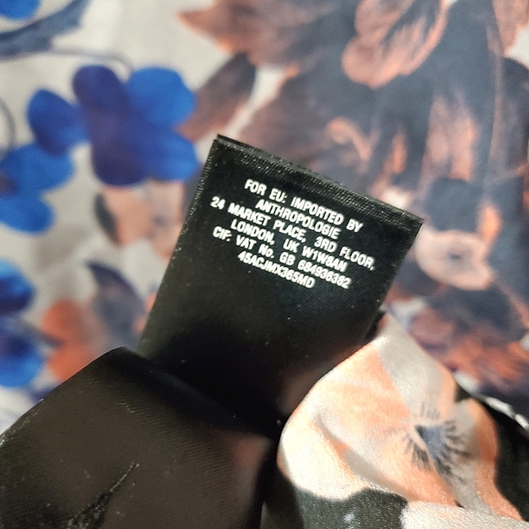 Yellow Bird (Anthropologie) - Floral Baseball Style Blouse - Size XS - Picture 11 of 11